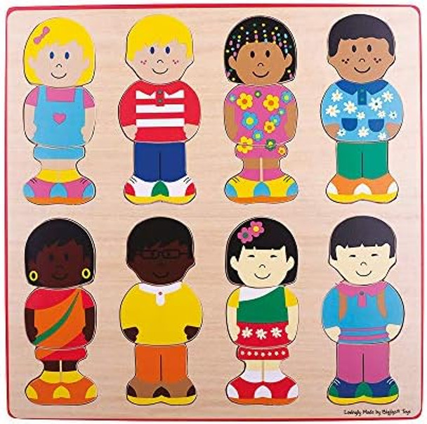 Bigjigs Toys Little Friends Wooden Puzzle Kids Matching Top & Tail Family Game Jigsaw With Multicultural People Figures Educational s For 3+ Year Olds Montessori Toy For Girls & Boys Bigjigs Toys Little Friends Wooden Puzzle Kids Matching Top & Tail Family Game Jigsaw With Multicultural People Figures Educational s For 3+ Year Olds Montessori Toy For Girls & Boys