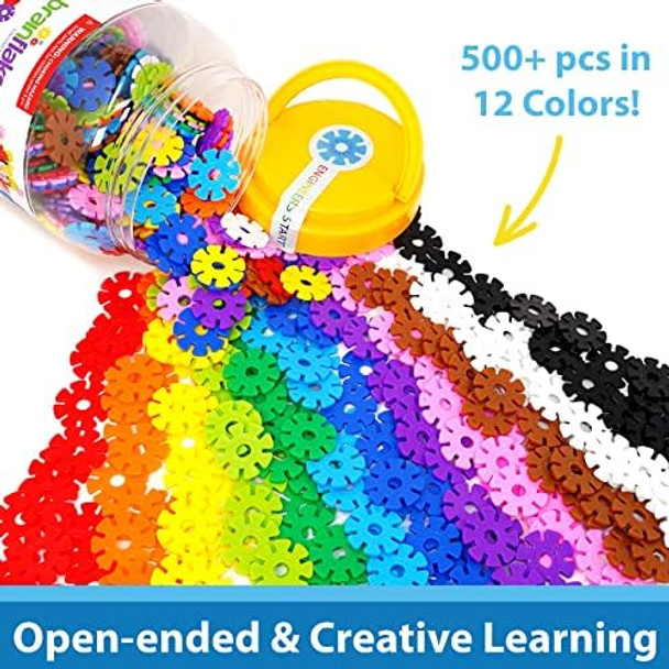 Brain Flakes 500 Piece Set Ages 3+ Interlocking Plastic Disc Toy For Creative Building Educational Stem Learning Construction Block Play For Kids Teens Adults Boys And Girls Brain Flakes 500 Piece Set Ages 3+ Interlocking Plastic Disc Toy For Creative Building Educational Stem Learning Construction Block Play For Kids Teens Adults Boys And Girls