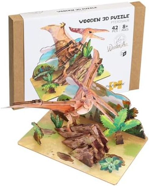 Coophit 3D Wooden Dinosaur Puzzles For Adults And Kids - Stem Model Dinosaur Kits Diy 3D Wooden Puzzle Crafts - s For Kids And Adults Teens Boys Girls(Dinosaur-2) Coophit 3D Wooden Dinosaur Puzzles For Adults And Kids - Stem Model Dinosaur Kits Diy 3D Wooden Puzzle Crafts - s For Kids And Adults Teens Boys Girls(Dinosaur-2)