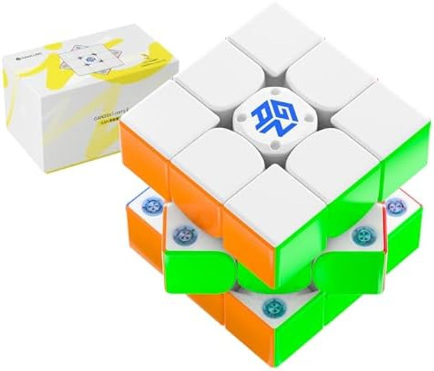 Cubershop Gan 356 I Carry E Smart Cube Magnetic Frosted Smart Gan Cube Flagship 3X3 Ai Supported Ball-Core Speed Cube Long Battery Life Cube