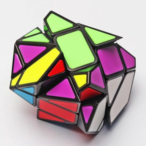 Cuberspeed 3X3 Hexagonal Prism Black Speed Cube Stickerless Magic Cube Different Shapes Cube With Titles Puzzle Cuberspeed 3X3 Hexagonal Prism Black Speed Cube Stickerless Magic Cube Different Shapes Cube With Titles Puzzle