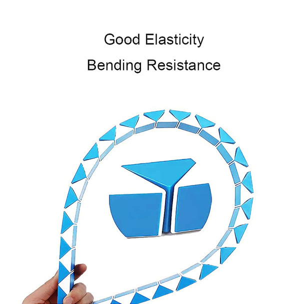 Eachhaha Magic Snake Cubes 48 Pieces Fingertip Toys For Kids 3D Montessori Puzzles & Stem For Ages 3+ Ideal Party Favor Stocking Stuffers For Kids Fidget Toys (Multicolors)