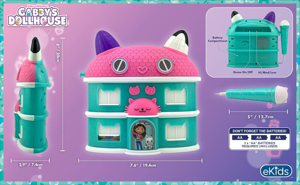 Ekids Sing Along Boom Box Speaker with Microphone Kids Karaoke Machine with Built in Music (Mother Goose)
B08BJCH1NM