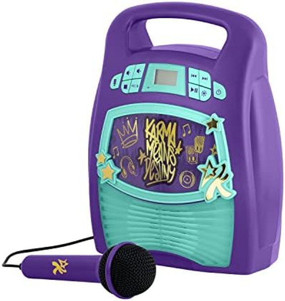 Ekids Karmas World Karaoke Machine for Kids Bluetooth Speaker with Microphone and Karaoke Recorder to Save and Share Performances via USB Port
B0B524X8R6