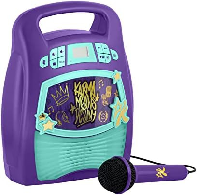Ekids Karmas World Karaoke Machine for Kids Bluetooth Speaker with Microphone and Karaoke Recorder to Save and Share Performances via USB Port
B0B524X8R6