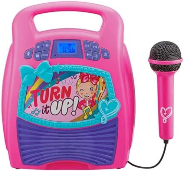 Ekids JoJo Siwa Bluetooth Karaoke Machine Portable Bluetooth Party Speaker with Microphone for Kids Speaker with USB Port to Play Music
B07VGP7TF2