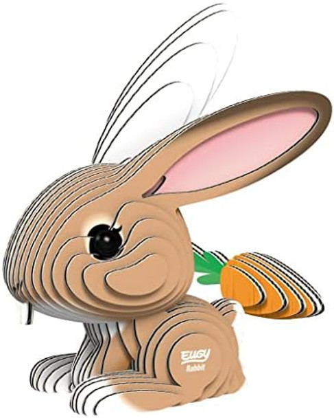 Eugy Rabbit 3D Puzzle 39 Piece Eco-Friendly Educational Toy Puzzles for Boys Girls & Kids Ages 6+
B08NY1P79G