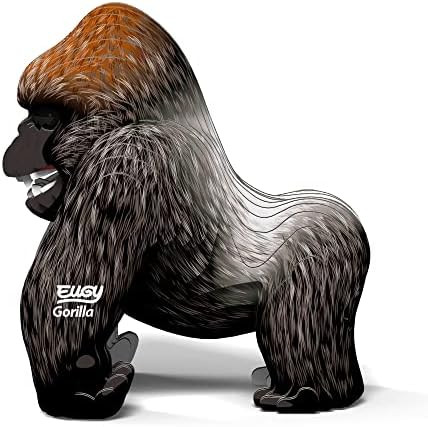 Eugy Gorilla 3D Puzzle - 32 Piece Eco-Friendly Educational Toy Puzzle for Boys Girls & Kids Ages 6+
B09RQR81LZ