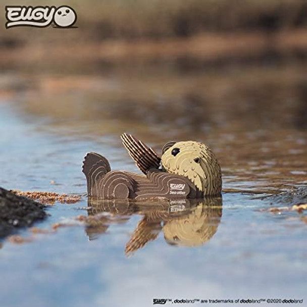 Eugy Sea Otter 3D Puzzle 36 Piece Eco-Friendly Educational Toy Puzzles for Boys Girls & Kids Ages 6+
B08GX5FKTK