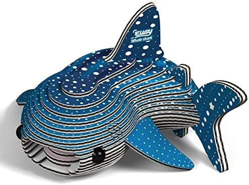 Eugy Whale Shark 3D Puzzle 22 Piece Eco-Friendly Educational Toy Puzzles for Boys Girls & Kids Ages 6+
B08GWQ6MX2