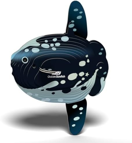 Eugy Ocean Sunfish 3D Puzzle - 27 Piece Eco-Friendly Educational Toy Puzzle for Boys Girls & Kids Ages 6+
B0F9W3TWGS