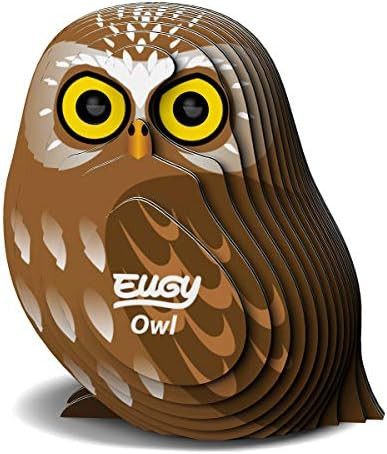 Eugy Owl 3D Puzzle 24 Piece Eco-Friendly Educational Toy Puzzles for Boys Girls & Kids Ages 6+
B08GXCMYP8