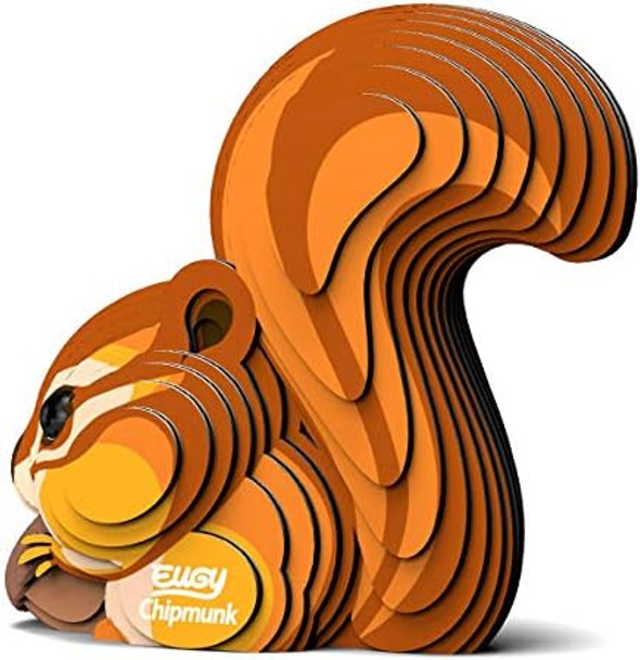 Eugy Chipmunk 3D Puzzle 24 Piece Eco-Friendly Educational Toy Puzzles for Boys Girls & Kids Ages 6+
B08GWZ2492