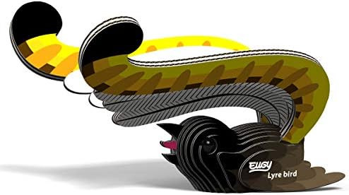 Eugy Lyre Bird 3D Puzzle 15 Piece Eco-Friendly Educational Toy Puzzles for Boys Girls & Kids Ages 6+
B08KBVPCC6