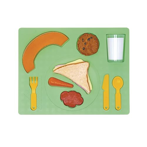 Excellerations 3D Chunky Food Puzzle for Preschool 5 Pieces Lunch
B08HJ7KRH4