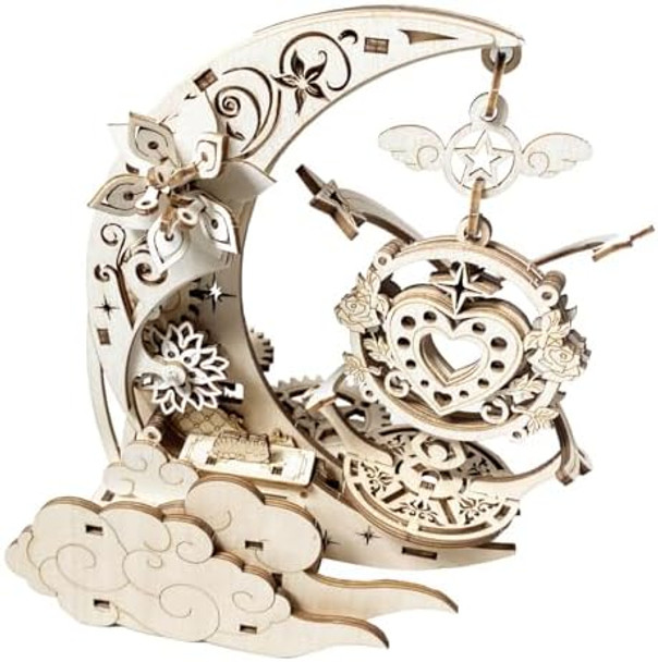 Faucly Wooden 3D Puzzle for Adults Mechanical Music Box Model Kits Wood DIY Crafts Kit Jigsaw Puzzle for Age 14+ Years Old
B0FF5CQBF9