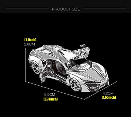 Feiwo DIY 3D Car Metal Model 3D Puzzle 3D Laser Cut Jigsaw Toys 3D Metal Model Kit for Adults&Kids Mechanical Model Educational Toy Indoor Decoration Desk Toy Birthday Collection Brain Teaser Puzzles
B08GY6XJ1H