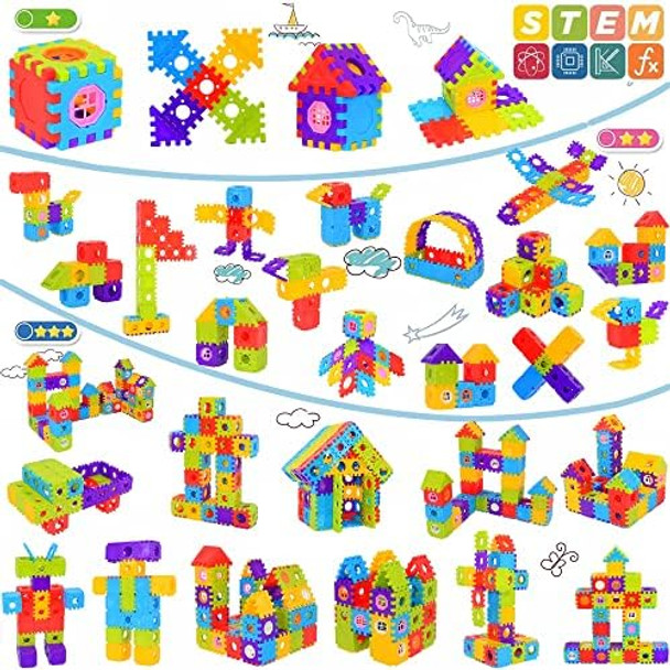 Fubaoda Building Blocks for Toddlers & Kids 180 Pcs Toy Building Sets – STEM Building Toys –Interlocking Building Blocks for Toddlers and Kids
B0B18FKNQJ Fubaoda Building Blocks for Toddlers & Kids 180 Pcs Toy Building Sets – STEM Building Toys –Interlocking Building Blocks for Toddlers and Kids
B0B18FKNQJ