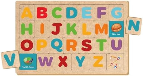 Fun Crafts International Set of 4 Educational Wooden Puzzles – Solar System Alphabet Addition & Subtraction
B0FJ4782CG