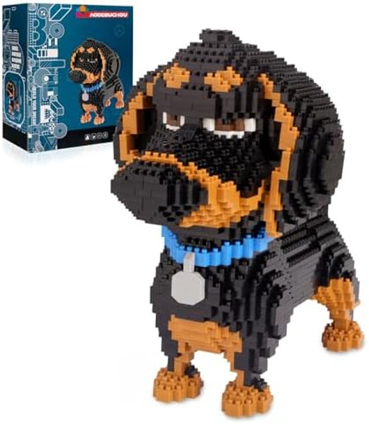 Gaodebuchou Dachshund Dog 3D Mini Puzzle Building SetsAnimal Collection ToyAdults Home or Office DecorSTEM Building for Teens Boys and Girls 14+ (2100PCS)
B0CGRGVZCW