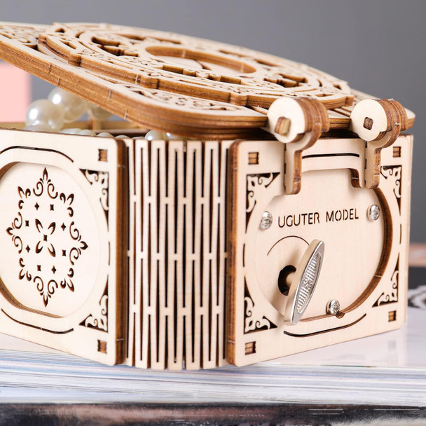 Gudoqi GuDoQi 3D Wooden Puzzle Treasure Box with Music Mechanical Model Kit to Build for Teens and Adults DIY Assembly Toy s for Birthdays Father's Day
B0B19KPWY4 Gudoqi GuDoQi 3D Wooden Puzzle Treasure Box with Music Mechanical Model Kit to Build for Teens and Adults DIY Assembly Toy s for Birthdays Father's Day
B0B19KPWY4