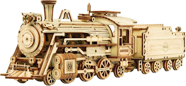 Hands Craft DIY 3D Wooden Puzzle – Prime Steam Express Train Laser Cut Assembly 1:80 Scale Model Building Kit Brain Teaser Educational STEM Toy Adults Teens to Build Safe and Non-Toxic Wood MC501A
B08FZV9SN8