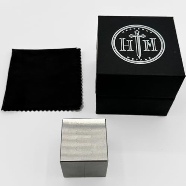 Heavenly Metals 2-Piece Cube 3D Puzzle for Adults – Stainless Steel Desk Toy and Fidget Zero Tolerance Wire EDM Cut Office for Men & Women
B0DWHMN656 Heavenly Metals 2-Piece Cube 3D Puzzle for Adults – Stainless Steel Desk Toy and Fidget Zero Tolerance Wire EDM Cut Office for Men & Women
B0DWHMN656