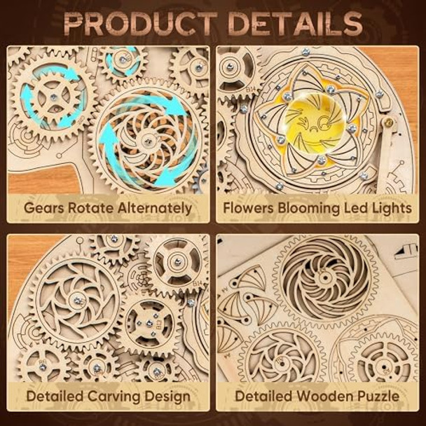 Hzwioe 3D Puzzles for Adults 3D Wooden Brainstorming Puzzles with Light Wooden Brain Teaser Puzzles for Adults Wooden Puzzles Birthday Present Hobbies for Adults & Teens Room Decor
B0D5RFFYYK Hzwioe 3D Puzzles for Adults 3D Wooden Brainstorming Puzzles with Light Wooden Brain Teaser Puzzles for Adults Wooden Puzzles Birthday Present Hobbies for Adults & Teens Room Decor
B0D5RFFYYK