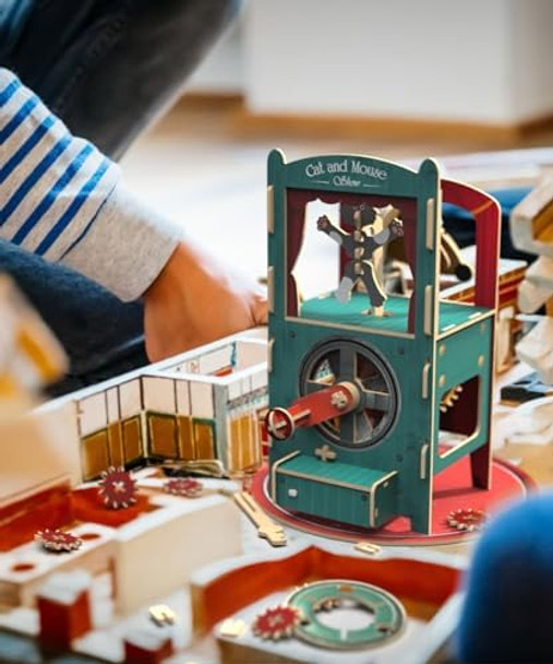Ilo 3D Wooden Puzzles - DIY Mechanical Puzzle Model Kit for Adults & Teens Building Sets for Kids 12+ Educational STEM Brainteaser Craft Unique Idea & Décor Cat & Mouse Show
B0C9YTTS3D