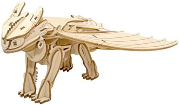 Incredibuilds DreamWorks How to Train Your Dragon Toothless 3D Wood Puzzle & Model Figure Kit (41 Pcs) - Build & Paint Your Own 3-D Movie Toy No Glue Required - for Kids Teens & Adults 8+
B07MVLGNNJ