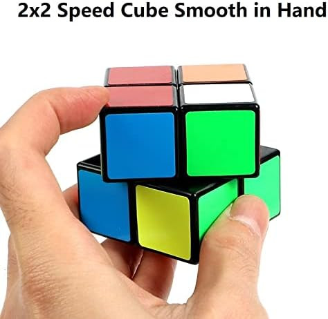 Irrdfo 2x2 Speed Cube 2x2 Cube Puzzle Black
B09KLFV1PL
