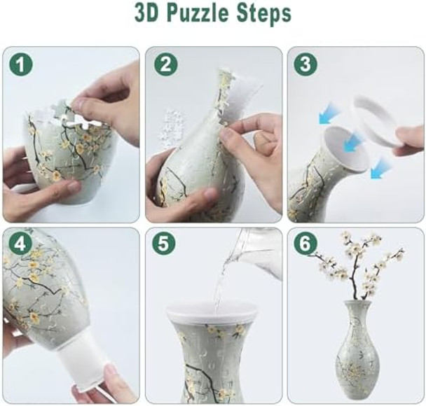 Iselyn 3D Puzzle Vase for Adults 160 Pieces Plastic DIY Unique Puzzle Flower Vase Crafts for Adults House Warming Birthday s for Flower Arrangements and Home Decor (Flowers and Birds)
B0FGJHS7TT Iselyn 3D Puzzle Vase for Adults 160 Pieces Plastic DIY Unique Puzzle Flower Vase Crafts for Adults House Warming Birthday s for Flower Arrangements and Home Decor (Flowers and Birds)
B0FGJHS7TT