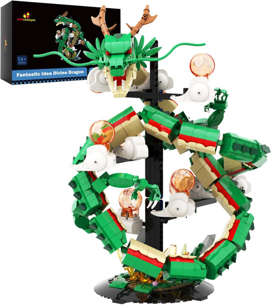 Jmbricklayer Dragon Set for Adults 70105 Cool Animals Model Dragon Head Building Blocks Toy Collection or Home Office Decor Birthdays for Boys Girls Men and Adults
B0BKZW9L55