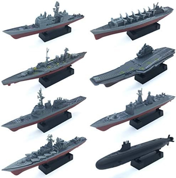 Kvvdi 8 Sets 3D-Puzzle Model Battleship Aircraft Carrier Toy Submarine Plastic Model Warships Ship Kits Navy for Collection
B07QKTLJR4