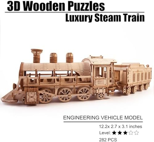 Kwasvlya 3D Wooden Puzzles Wooden Puzzles Train for Adults and Teens Educational Brain Teaser Assembly 3D Model Trains s for Christmas/Birthday(Luxury Steam Train)
B0DD7WLCTS Kwasvlya 3D Wooden Puzzles Wooden Puzzles Train for Adults and Teens Educational Brain Teaser Assembly 3D Model Trains s for Christmas/Birthday(Luxury Steam Train)
B0DD7WLCTS