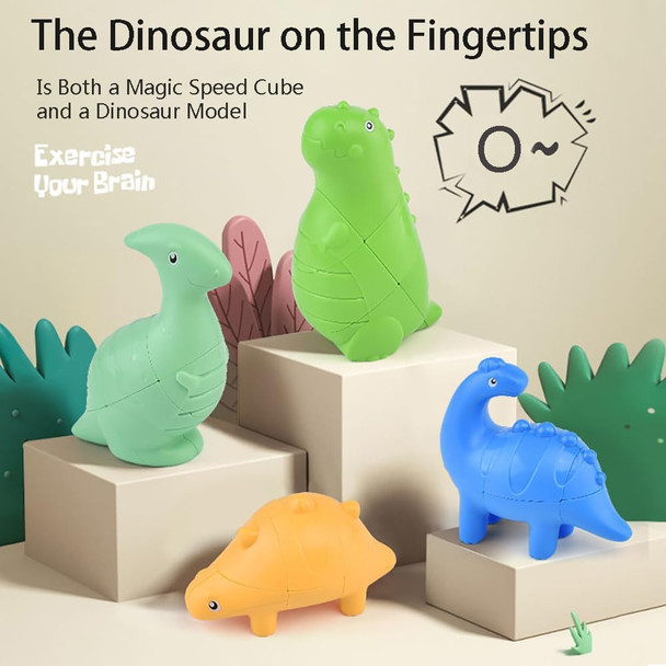 Langmeil Dinosaur Speed Cubes 2x2x3 3D Twist Puzzle Magic Fidget Speed Cubes Stress Relief Fidget Toy Brain Teasers Travel Games for Kids Mint
B0CND8M5YX Langmeil Dinosaur Speed Cubes 2x2x3 3D Twist Puzzle Magic Fidget Speed Cubes Stress Relief Fidget Toy Brain Teasers Travel Games for Kids Mint
B0CND8M5YX