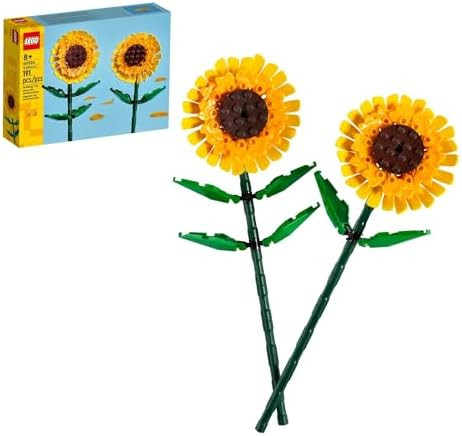 Lego Sunflowers Building Toy for Kids Girls and Boys Ages 8+ - Artificial Sunflowers for Home Decor and Display - Birthday Idea for Lovers of Plants & Flowers - 40524
B09PJ8ZZ1G