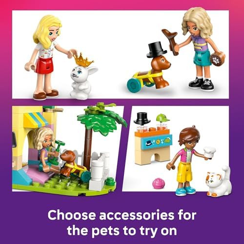 Lego Friends Pet Accessories Shop Pretend Play Set - Building Toy for Kids Girls and Boys Ages 6+ - with 3 Minidolls Toy Dog Cat & Rabbit - Idea for Birthday - 42650
B0DJ19XGSY