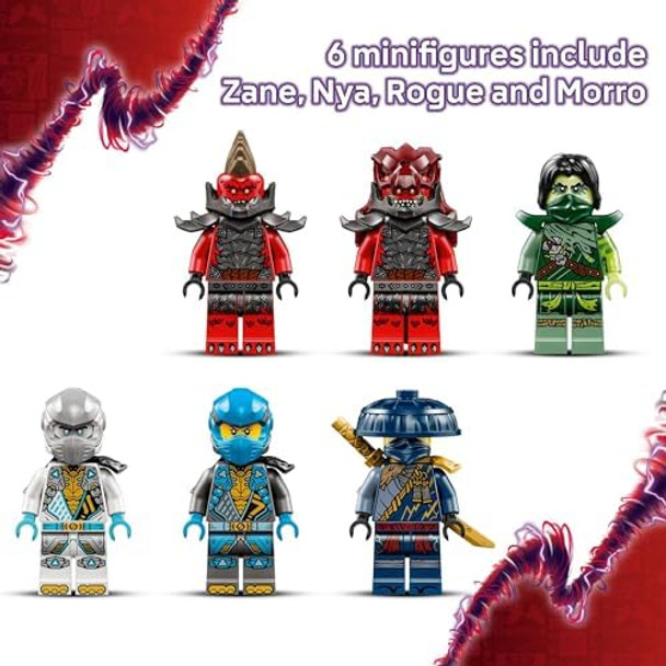 Lego NINJAGO Dragonian Storm Village Toy Building Set - Pretend Play Playset for Kids Boys and Girls Ages 7+ - Spinner Toy with 6 Ninja Toy Minifigures - Idea for Birthdays - 71841
B0DJ1BRCNF