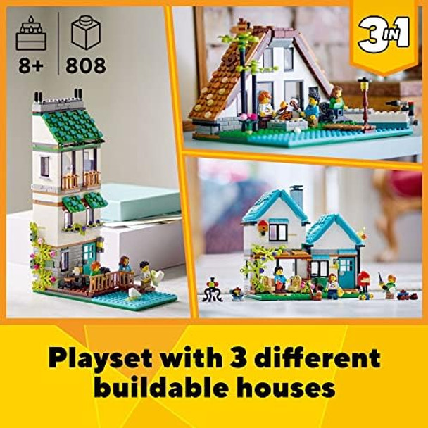 Lego Creator 3 in 1 Cozy House Building Toys - Toy Figures & Pretend Play Playsets for Boys & Girls Ages 8+ - 3 Building Options - for Birthdays - 31139
B0BLJ6CCXZ