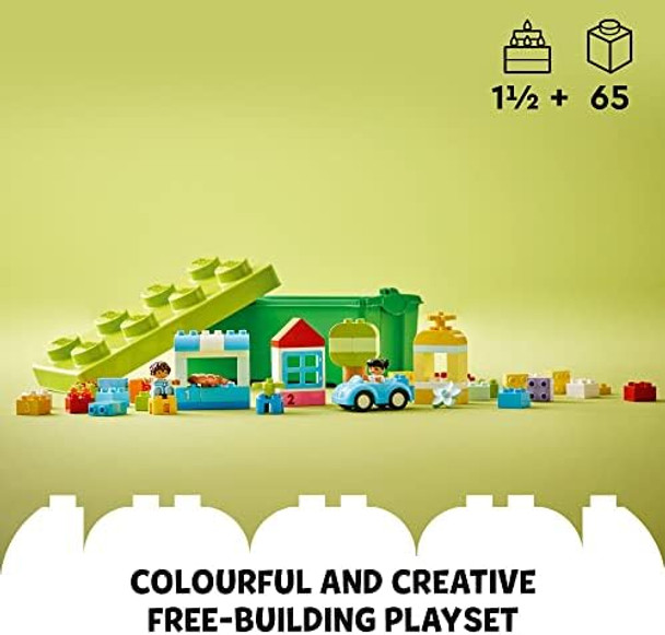 Lego DUPLO Classic Brick Box Building Set - Features Storage Organizer Toy Car Number Bricks Build Learn and Play Great Playset for Toddlers Boys and Girls Ages 18+ Months 10913
B07WJJF8PB