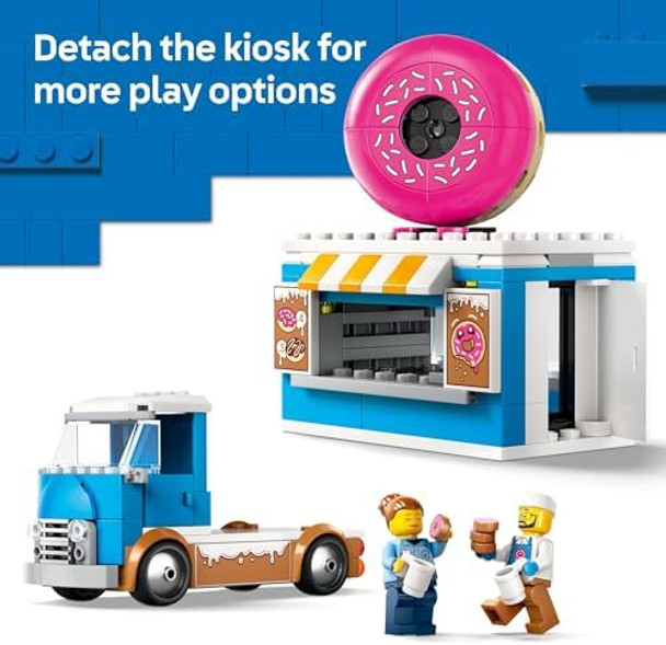Lego City Donut Truck Toy - Building Toy for Kids Boys and Girls Ages 5+ - Birthday for Kids Mobile Donut Stand with 2 Minifigures and Other Accessories - 60452
B0DJ1BSFYJ