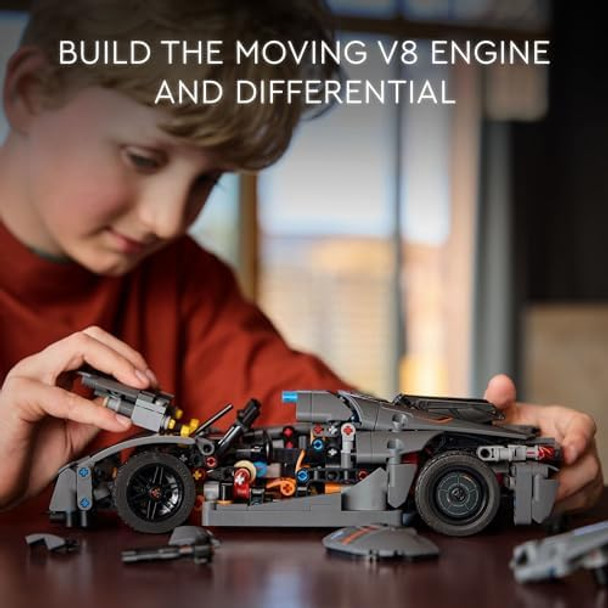 Lego Technic Koenigsegg Jesko Absolut Grey Hypercar Sports Car Building Toy Set for Boys and Girls Vehicle Racing Car for Kids Buildable Model Kit Sports Car Toy Motor Enthusiasts’ 42173
B0CV2FLSXB