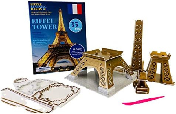 Little Learning Hands 3D Puzzles for Adults and Kids France Eiffel Tower Puzzle 3D Model Kit Eiffel Tower Architecture Model Building Kit Birthday s for Children Teens and Adults
B08KHSR4CM