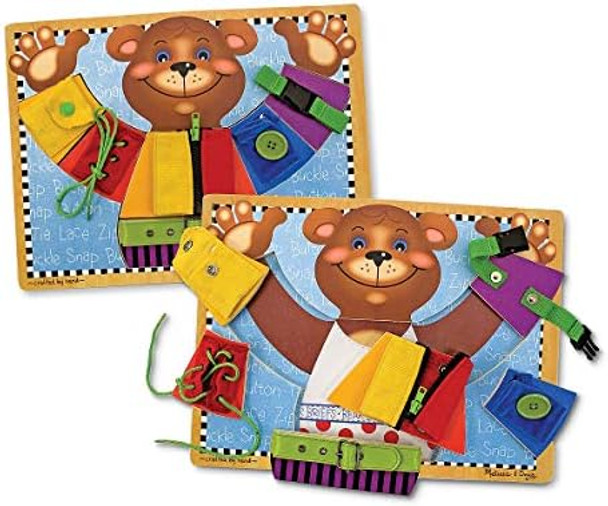 Melissa & Doug Bear Theme: Basic Skills Puzzle Board Bundle with 1 Theme Compatible M&D Scratch Fun Mini-Pad (03784)
B08JZG4H7W