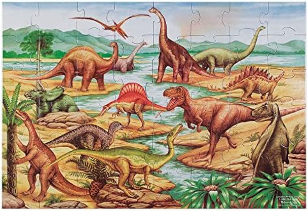 Melissa & Doug Dinosaurs: 48pcs Floor Puzzle Bundle with 1 Theme Compatible M&D Scratch Fun Mini-Pad (90421)
B09VBFMGX6