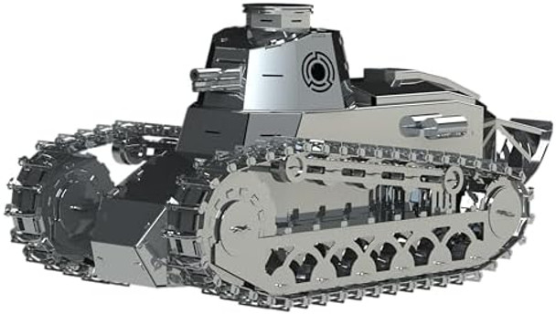 Metal-Time Nimble Fighter Tank Tank FT-17 Model Metal FT-17 Tank Model 3D Puzzle Building Crafts Collectible Figurine Stainless Steel DIY Construction with Toolbox 179 Pieces.
B0BQQRYKCM