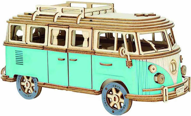 Minmuyuan 3D Adult and Children's Wooden Puzzle 3D Puzzle 3D Camping car Wooden Puzzle Model Manual Assembly Hands-on Practice of Thinking DIY Home Decoration (Camping car (red))
B0FHFVM9WD