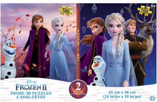 My Pet Elephant Frozenn 2 3D Lenticular Puzzles – 500 Pcs Twin PackNoveltyCollectible
B09JMGKVGL