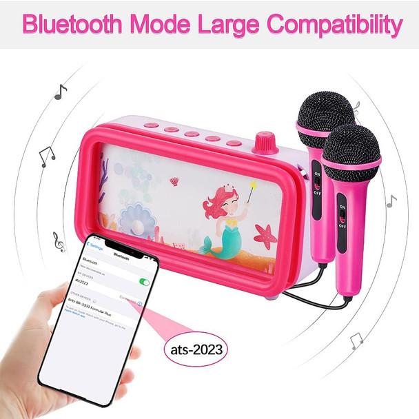 N\A Kids Karaoke Machine for Kids with 2 Microphones Children Karaoke Set for Boys Girls Portable Toddler Karaoke Speaker Singing Machine Toys Birthday s for 3-12 Years Old
B09686V9ZN